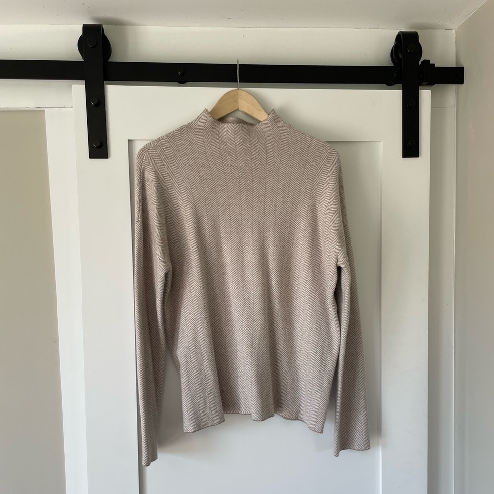 Christian Siriano mock-neck sweater